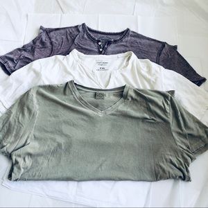 Set of 3 Lucky Brand Men’s Short sleeve tee xxl